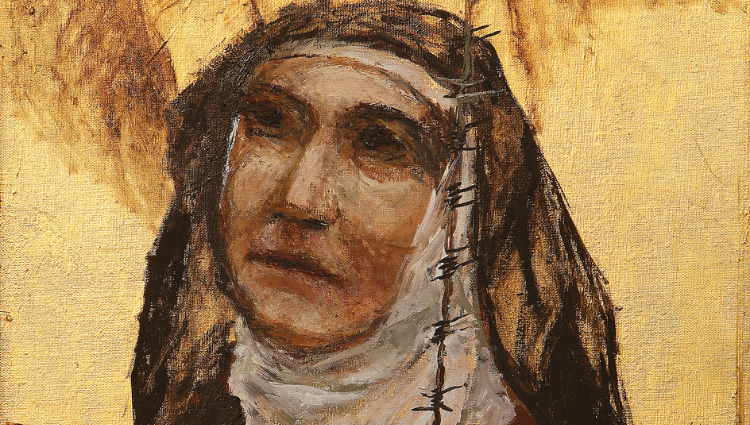 A painting of Edith Stein.